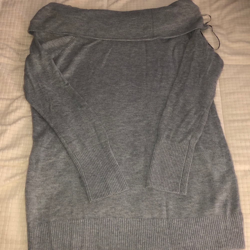 Off the shoulder sweater